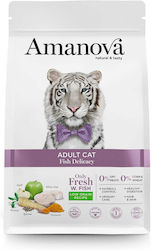 Amanova Adult Trockenfutter für erwachsene Katzen mit Fisch 1.5kg