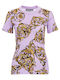 Γυναικείο T-shirt Lavender/Gold