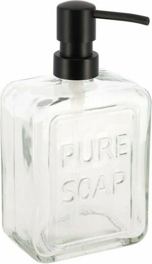 Eurocasa Tabletop Glass Dispenser Transparent
