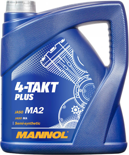 Mannol 4-Takt Plus Масло за мотоциклети за четиритактови двигатели 10W-40 4лт