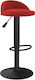 Stool Bar with Adjustable Height Bordeaux 36x38x72cm