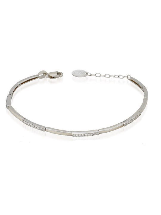 14 carat white gold bracelet