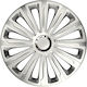 Versaco Car Hubcap Set Trend 13" 4pcs Silver 00