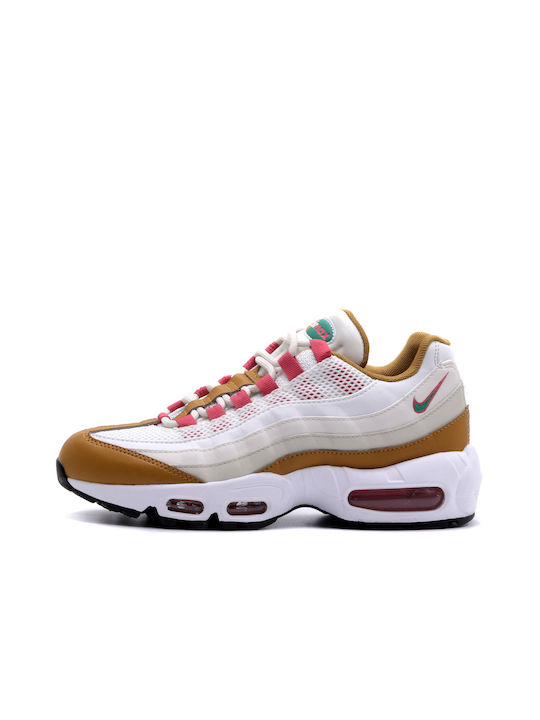 Nike Air Max 95 Γυναικεία Chunky Sneakers Summit White / Green Noise / Wheat