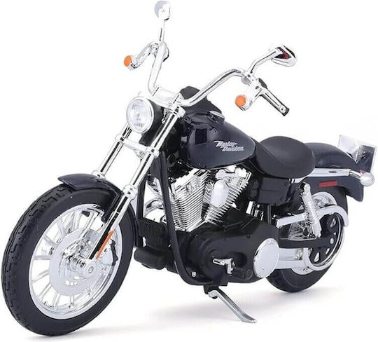 Maisto Harley Davidson FXDBI Dyna Street Bob '06 Modeling Figure Blue 200.6cm.