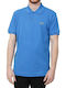 Lacoste Men's Short Sleeve Blouse Polo Blue Royale