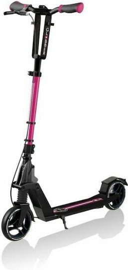 Globber Kinderroller Klappbar One K 165 BR 2-Rad für 14+ Jahre Schwarz