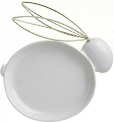 Inart Easter Plate Ceramic 3x21x20pcs