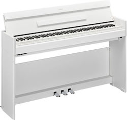 Yamaha Ηλεκτρικό Όρθιο Πιάνο YDP-S55 Arius Set με 88 Βαρυκεντρισμένα Πλήκτρα Ενσωματωμένα Ηχεία και Σύνδεση με Ακουστικά και Υπολογιστή White Yamaha Ηλεκτρικό Όρθιο Πιάνο YDP-S55 Arius Set με 88 Βαρυκεντρισμένα Πλήκτρα Ενσωματωμένα Ηχεία και Σύνδεση με Ακουστικά και Υπολογιστή White