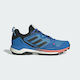 Adidas Terrex Skychaser 2.0 Men's Hiking Shoes Waterproof with Gore-Tex Membrane Blue Rush / Grey Six / Turbo