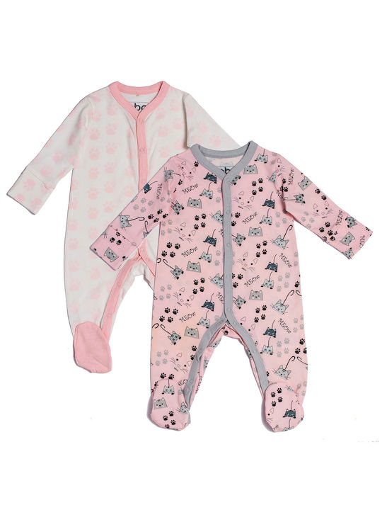 abo Baby Bodysuit Set Long-Sleeved Multicolour