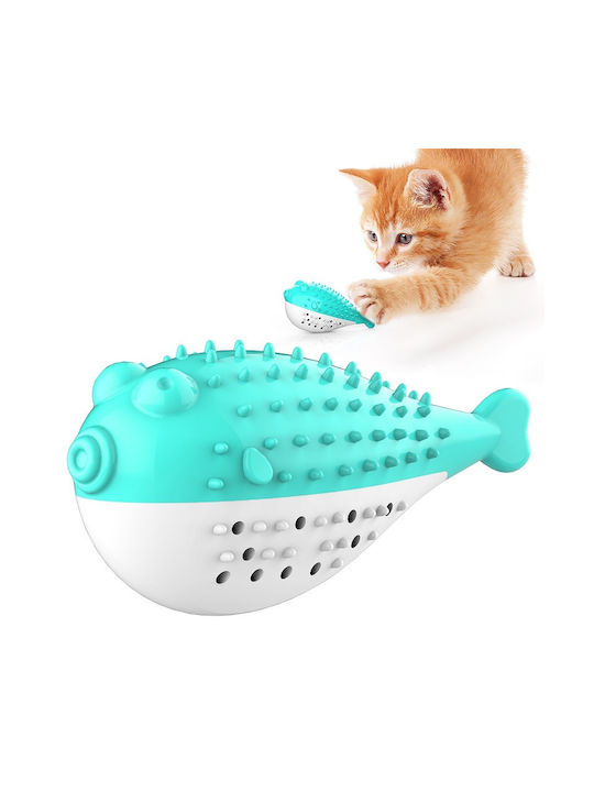 Pet Interest Pufferfish Παιχνίδι Γάτας Μπάλα Οδ...