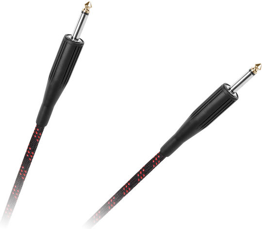 Cabletech Cable 6.3mm male - 6.3mm male 5m (KPO2758-5)