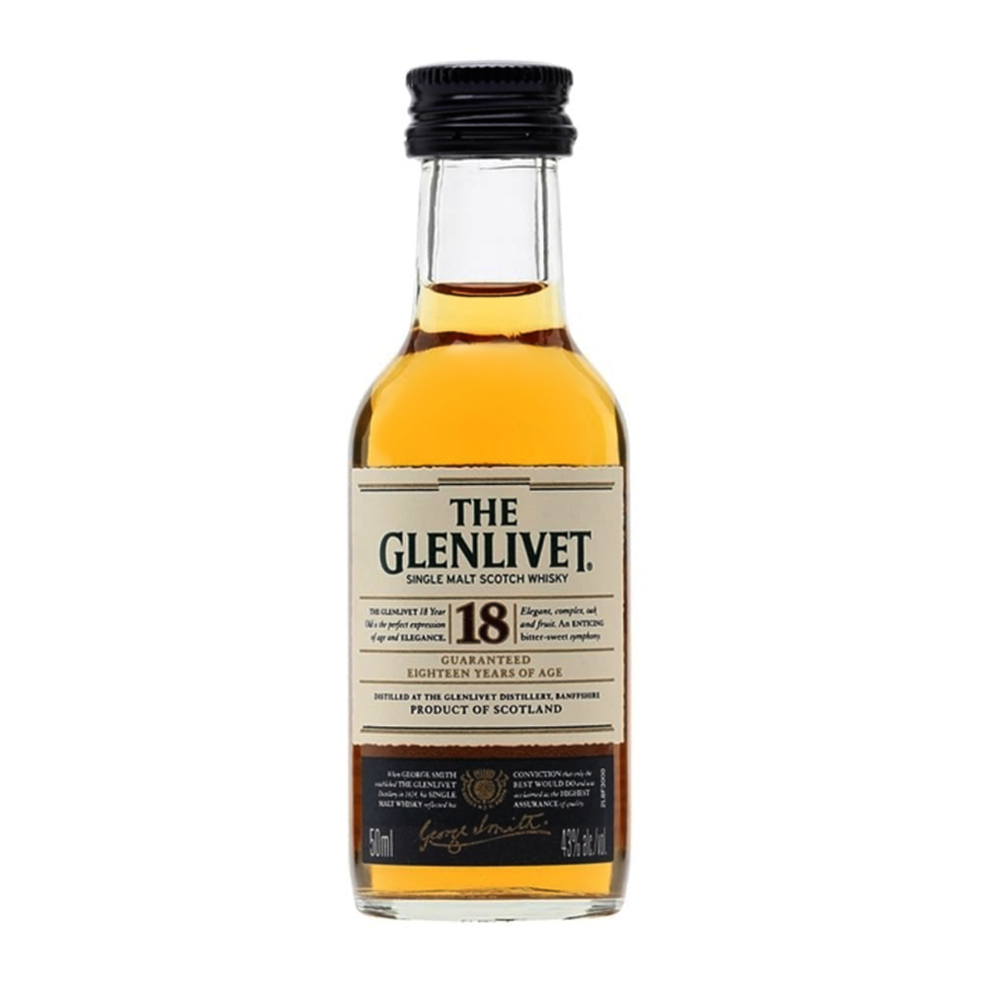 Glenlivet Distillery Ουίσκι Single Malt 18 Χρονών 43 50ml Skroutz.gr