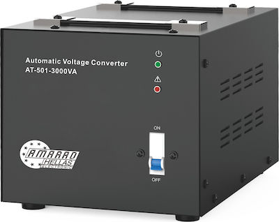 Amarad AT-501 3000VA Voltage Converter AC/AC 220V to 220V