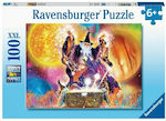 Kids Puzzle Δρακομαγεία for 6++ Years 100pcs Ravensburger