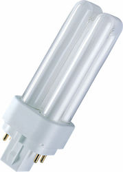 Osram Dulux D/E Λάμπα Φθορίου για Ντουί G24q-2 18W