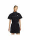 Nike Sportswear Swoosh Mini All Day Φόρεμα Κοντομάνικο Μαύρο