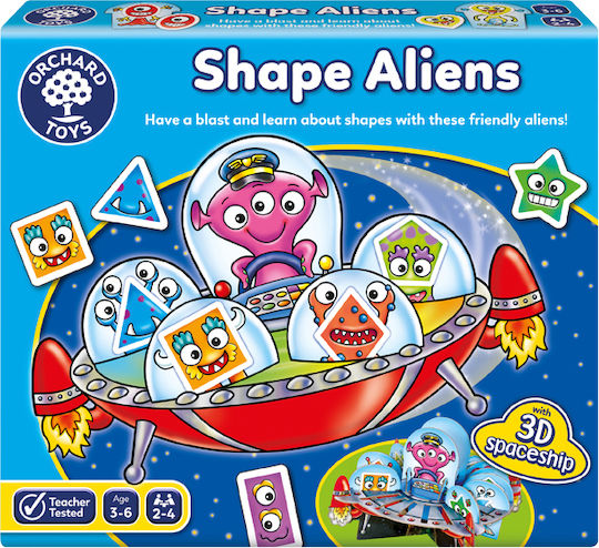 Настолна игра Shape Aliens за 2-4 играчи 3+ години (EN) Orchard
