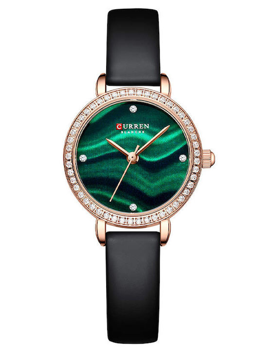 Curren Women's Watch with Leather Strap Black /...