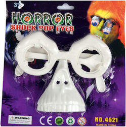 White Plastic Carnival Glasses