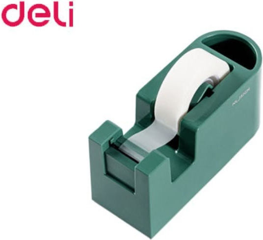 Deli Abroller ohne Klebeband Grün 1Stück Grün