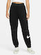 High Waist Sweatpants Jogger Black