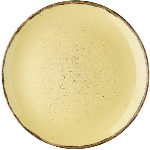 Lukanda Teller Wüste aus Porzellan Beige mit Durchmesser 21cm 6Stück Lukanda Teller Wüste aus Porzellan Beige mit Durchmesser 21cm 6Stück