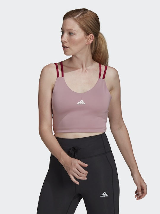 X Zoe Saldana Women's Sports Bra without Padding Purple