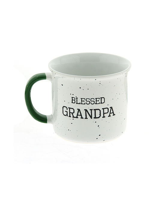 Blessed Grandpa Tasse Keramik Weiß 420ml 1Stück