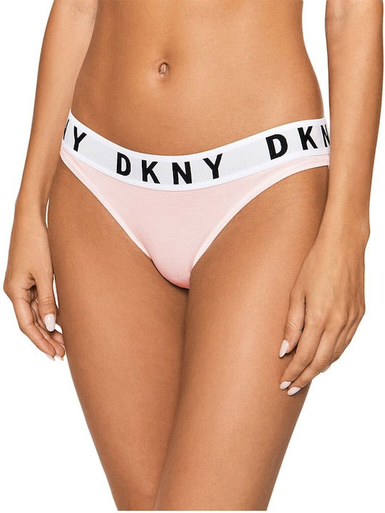 DKNY Damen Slip Rosa