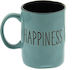 Happiness Tasse Keramik Petrol 450ml 1Stück