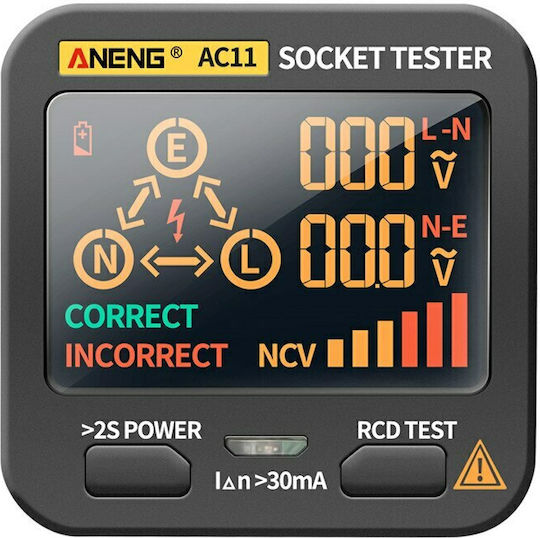 ANENG AC11 Electric Cable Tester Electrical Socket