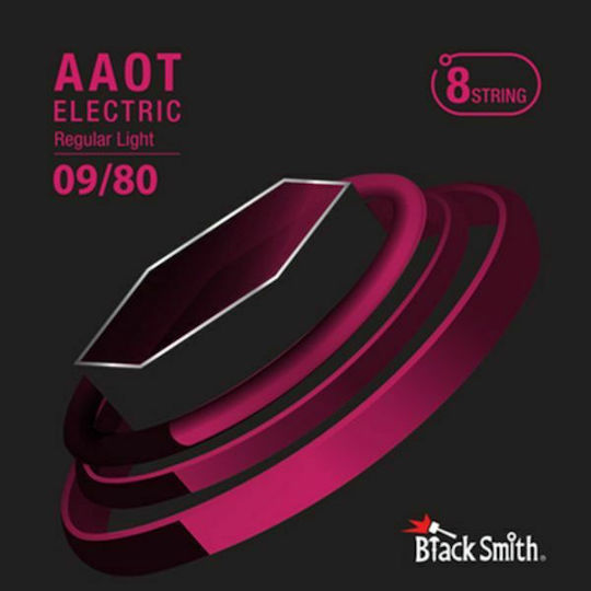 Blacksmith AAOT Electric RL-8 Σετ Χορδών Nickel Plated Steel Ηλεκτρικής Κιθάρας 9 - 80"