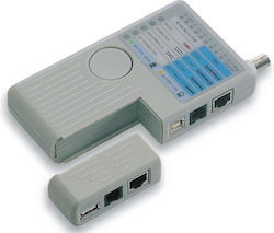 Network Cable Tester BNC / RJ11 / RJ45 / USB 1802-2