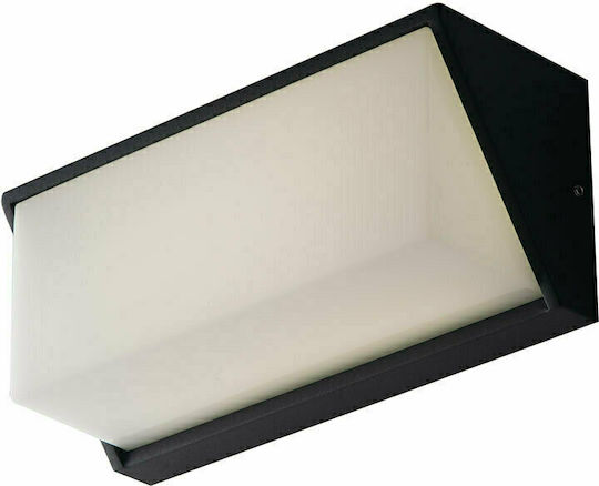 Fan Europe LED-W-Luxon Wandmontierte Außenbeleuchtung LED 12W 4000K 25x9.5x11cm Fan Europe LED-W-Luxon Wandmontierte Außenbeleuchtung LED 12W 4000K 25x9.5x11cm