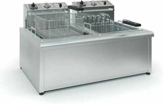 TzeTHan Fryer Electrică Double 7500W 15kW 73x50x44cm Φ1000 380V