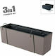 Marhome Urbi Case Planter Box Pandantiv 58x19.5cm Mocca 7-29-600-1 09-DUC600W-7529U