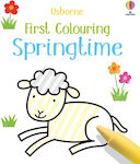 First Colouring Springtime