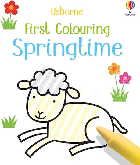 First Colouring Springtime First Colouring Springtime