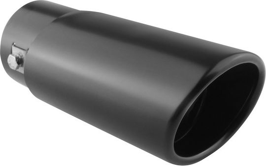 AMiO Amortizor de eșapament Universal 165x86mm Negru