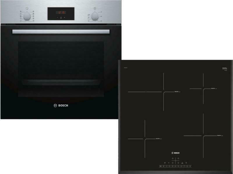 Bosch HBF154ES0 + PIF651FB1E Countertop 66lt Oven with Induction ...