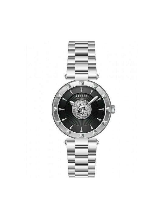 Versus by Versace Sertie N Watch with Silver Metal Bracelet