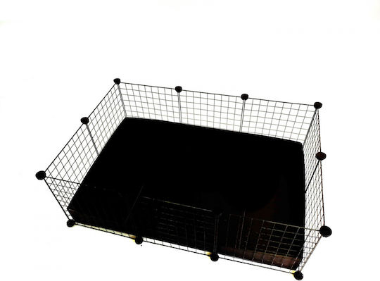 C&C C&C Modular Cage Клетка За Гризачи Ограда За Гризачи Черна 110x75x