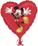 Balloon Foil Valentine's Day Heart Red 45cm