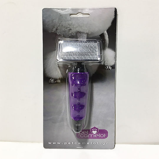 Pet Camelot Brush Small for Misc Hair Lengths for Coat Grooming
