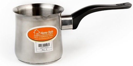 Homestyle Ibrik din Oțel Inoxidabil Ν.3 în Culoare Argintiu 6008503