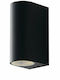 Fan Europe Wandmontiertes Außen-Spotlight GU10 IP54 Doppelstrahl 15.1x9.3x6.7εκ.