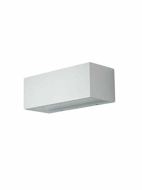 Fan Europe Wall-Mounted Outdoor Ceiling Light LED IP54 40W with Natural White Light Double Beam 30x10.8x12εκ.