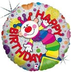 Balloon Foil Birthday-Celebration Round Multicolour 45cm